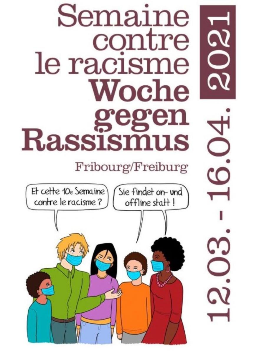 Image La semaine contre le racisme 2021 a commencé à Fribourg !