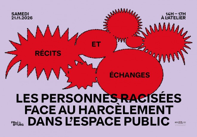 Le racisme laisse des traces, souvent invisibles, sur notre corps et notre esprit. Cet atelier offre un espace s&eacute;curis&eacute; et bienveillant o&ugrave; nous pourrons explorer, ensemble, les impacts du racisme sur notre &ecirc;tre, tout en nous reconnectant &agrave; notre potentiel int&eacute;rieur.  &Agrave; travers des pratiques bas&eacute;es sur le corps, vous aurez l'occasion de l&acirc;cher prise, de reconna&icirc;tre et adoucir les tensions li&eacute;es &agrave; l&rsquo;ins&eacute;curit&eacute; et de trouver un chemin vers la gu&eacute;rison collective. Un espace pour &ecirc;tre pleinement pr&eacute;sent.e &agrave; soi et aux autres, sans jugement ni pression.  Anim&eacute; par Patricia Kafwamba Oguey, th&eacute;rapeute somatique et praticienne en Somatic Experiencing&reg;, cet atelier s&rsquo;appuie sur son exp&eacute;rience personnelle et professionnelle pour aborder la dimension traumatique du racisme.  Venez vivre ce moment d'empowerment pour prendre soin de vous et de votre corps, ensemble.  R&eacute;servez votre place, @ inforacismefribourg@caritas.ch et rejoignez-nous !